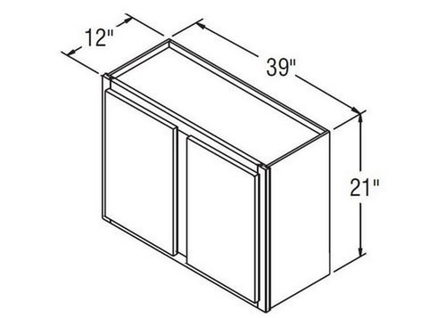 Aristokraft Cabinetry All Plywood Series Ellis PureStyle Wall Cabinet W3921