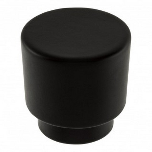 Atlas Homewares - 426-BL - Tom Tom Knob 1 1/4 Inch - Matte Black