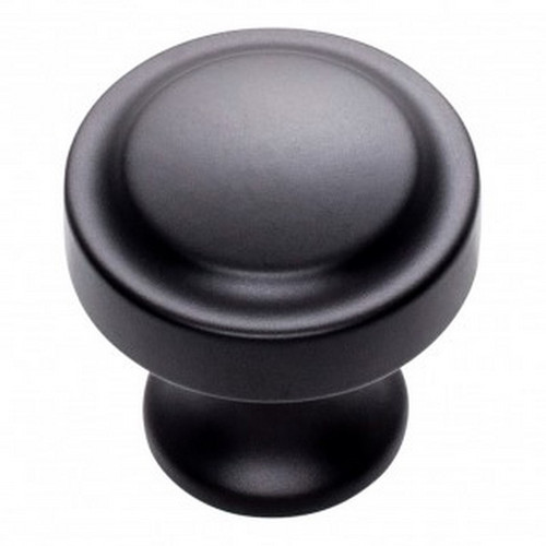 Atlas Homewares - A300-BL - Bradbury Knob 1 1/4 Inch - Matte Black