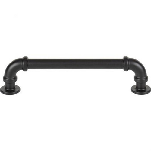 Atlas Homewares - 368-BL Steam Punk Pull 5 1/16 Inch (c-c) - Matte Black