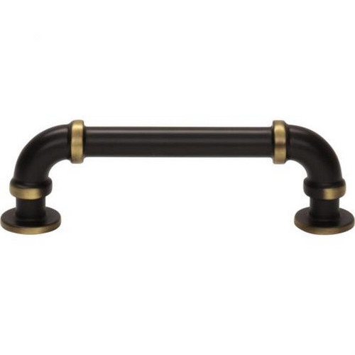 Atlas Homewares - 432-CFB Steam Punk Pull 3 3/4 Inch (c-c) - Café Bronze