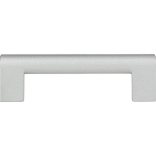 Atlas Homewares - 438-MC Round Rail Pull 3 3/4 Inch (c-c) - Matte Chrome