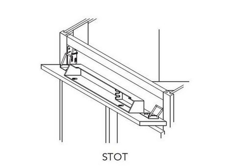 Aristokraft Cabinetry Select Series Landen Maple Paint Sink Tilt Out Tray STOT36WHB