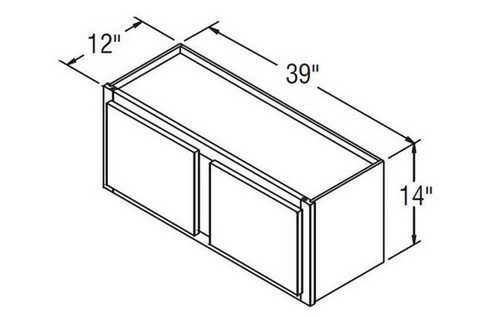 Aristokraft Cabinetry All Plywood Series Briarcliff II Maple Wall Cabinet W3914