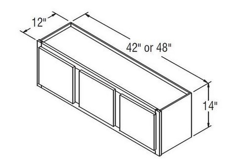 Aristokraft Cabinetry All Plywood Series Korbett Maple 5 Piece Wall Cabinet W4214