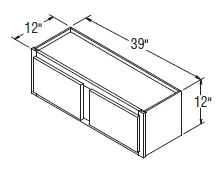 Aristokraft Cabinetry All Plywood Series Korbett Maple 5 Piece Wall Cabinet W3912