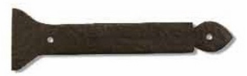 Coastal Bronze Bronze Door Decorative Hinge Strap - Spear End - 2" W x 8" L 20-108
