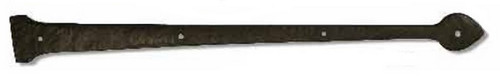 Coastal Bronze Bronze Door Decorative Hinge Strap - Spear End - 2 1/2" W x 25" L 20-125