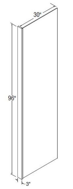 Aristokraft Cabinetry Select Series Trenton Birch Plywood Panel PREPR33096