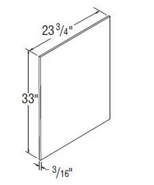 Aristokraft Cabinetry Select Series Korbett Maple Plywood Panel PDWP