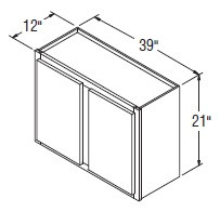 Aristokraft Cabinetry All Plywood Series Korbett Maple Wall Cabinet W3921