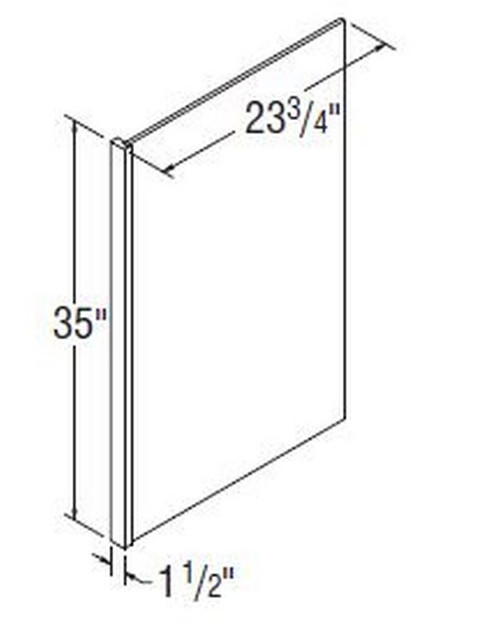 Aristokraft Cabinetry All Plywood Series Korbett Maple Plywood Panel PEPRPLY335