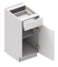 Blue Valley Shaker Stone Gray Bath Cabinet - SG-VB12