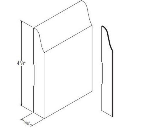 Aristokraft Cabinetry Select Series Winstead Paint Base Shoe Moulding MBS8