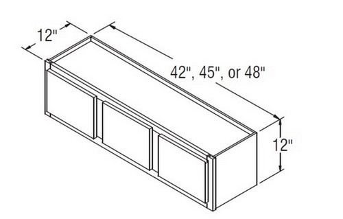 Aristokraft Cabinetry All Plywood Series Wentworth Paint Wall Cabinet W4812