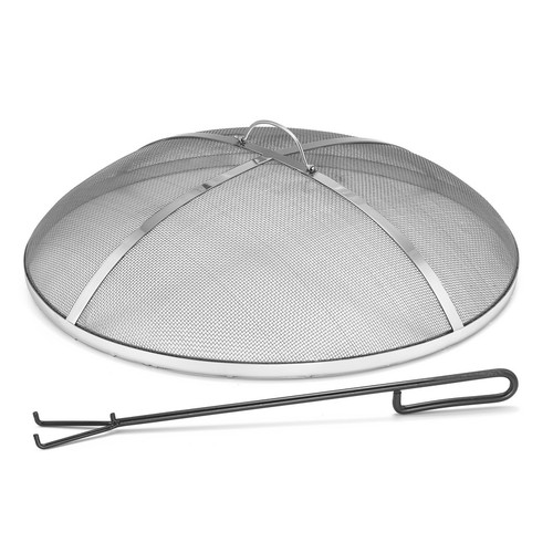 Good Directions - 27" Heavy Duty Stainless Steel Spark Screen with Lifter - FPSS