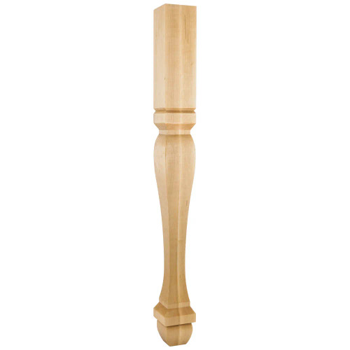 Hardware Resources - P13-3.5-HMP - Baroque Hard Maple Post - Hard Maple