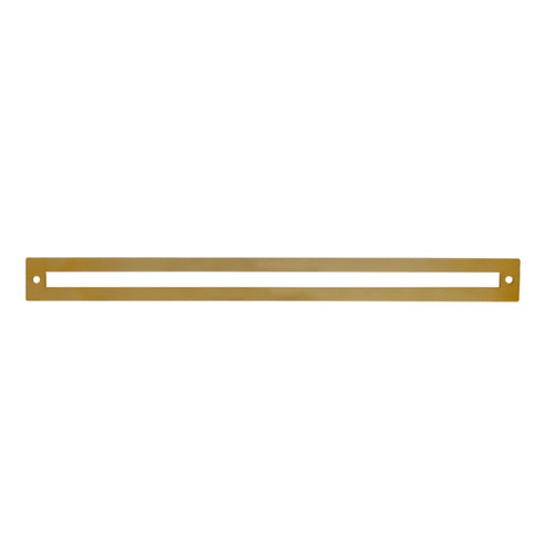 JVJ Hardware - Backplate  Pull - 79804 - Satin Brass