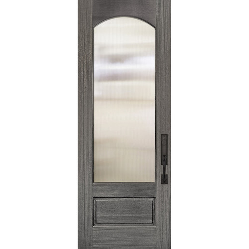 WoodCraft | Arch 3/4 Lite Privacy Glass (DC) | 8' Tall