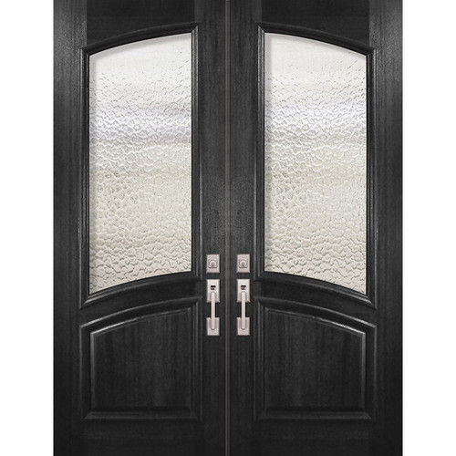 WoodCraft | Arch Lite Double with Raised Moulding Privacy | 8' Tall