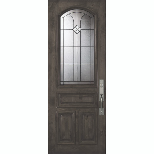 WoodCraft | Cantania Arch Lite Decorative Glass | 8' Tall