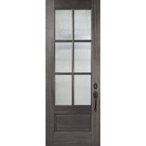 WoodCraft | 6 Lite TDL Mahogany | 8' Tall