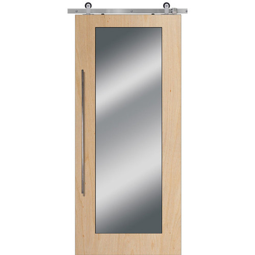 BarnCraft | Mirror Contemporary Birch Door |