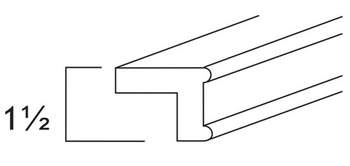 Jarlin Cabinetry - Light Rail Molding - TLR8-1 - Charlton