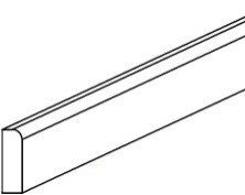 Jarlin Cabinetry - Scribe Molding - SM8 - Aria Blue