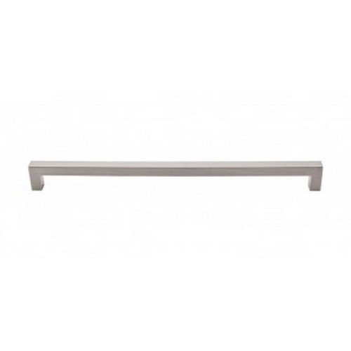 Top Knobs - Asbury Collection - Square Bar Pull 12" (c-c) - Brushed Satin Nickel - M1838