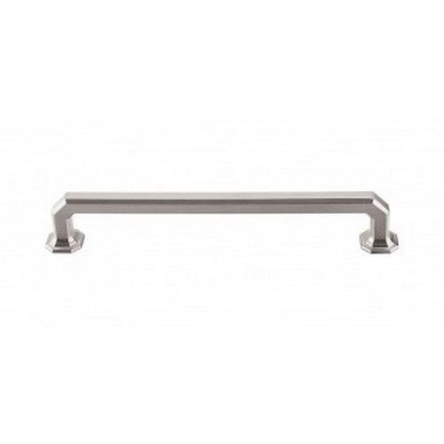Top Knobs - Chareau Collection - Emerald Pull 7" (c-c) - Brushed Satin Nickel - TK289BSN