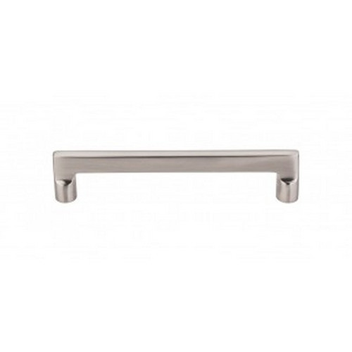 Top Knobs - Aspen II Collection - Aspen II Flat Sided Pull 6" (c-c) - Brushed Satin Nickel - M1975