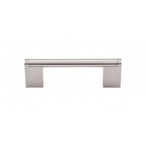 Top Knobs - Bar Pulls Collection - Princetonian Bar Pull 3 3/4" (c-c) - Brushed Satin Nickel - M1041