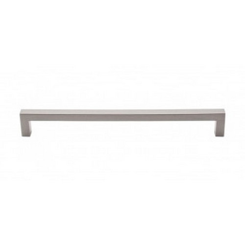 Top Knobs - Asbury Collection - Square Bar Pull 8 13/16" (c-c) - Brushed Satin Nickel - M1152