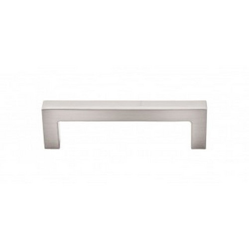 Top Knobs - Asbury Collection - Square Bar Pull 3 3/4" (c-c) - Brushed Satin Nickel - M1161