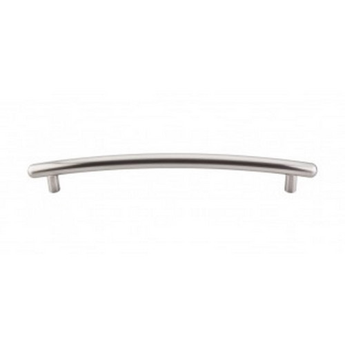 Top Knobs - Appliance Collection - Curved Appliance Pull 12" (c-c) - Brushed Satin Nickel - TK170BSN