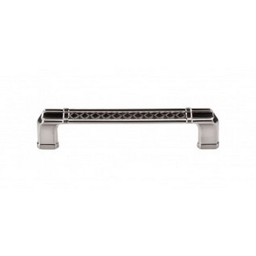 Top Knobs - Tower Bridge Collection - Tower Bridge Pull 5" (c-c) - Brushed Satin Nickel - TK206BSN