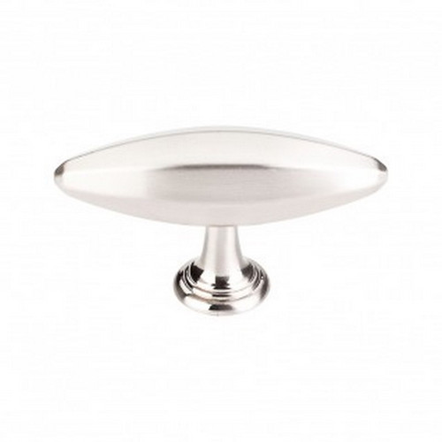 Top Knobs - Chareau Collection - Chareau T-Handle Large 3" - Brushed Satin Nickel - TK231BSN