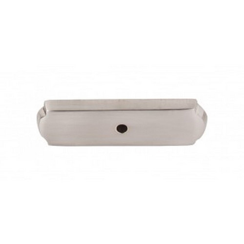 Top Knobs - Aspen II Collection - Aspen II Rectangle Backplate 2 1/2" - Brushed Satin Nickel - M2008