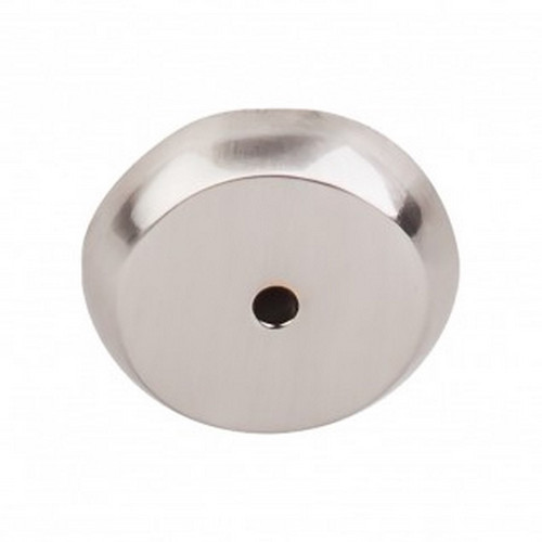 Top Knobs - Aspen II Collection - Aspen II Round Backplate 1 1/4" - Brushed Satin Nickel - M2026