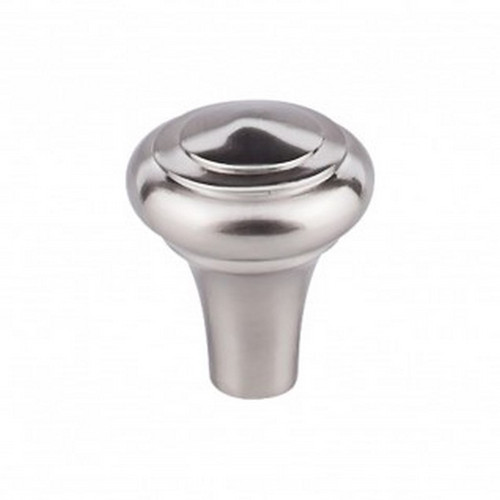 Top Knobs - Aspen II Collection - Aspen II Peak Knob 1" - Brushed Satin Nickel - M2038
