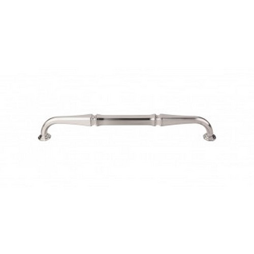 Top Knobs - Chareau Collection - Chalet Appliance Pull 12" (c-c) - Brushed Satin Nickel - TK346BSN