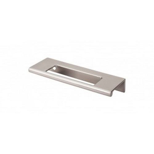 Top Knobs - Mercer Collection - Europa Cut Out Tab Pull 3 3/4" (c-c) - Brushed Satin Nickel - TK520BSN