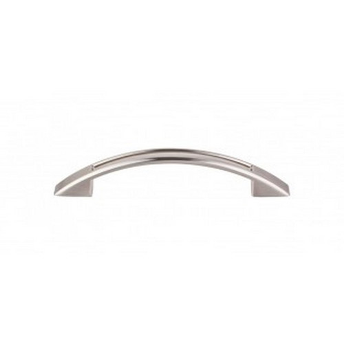 Top Knobs - Mercer Collection - Tango Cut Out Pull 3 3/4" (c-c) - Brushed Satin Nickel - TK618BSN