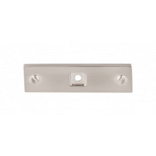 Top Knobs - Barrington Collection - Channing Backplate 3" - Brushed Satin Nickel - TK741BSN