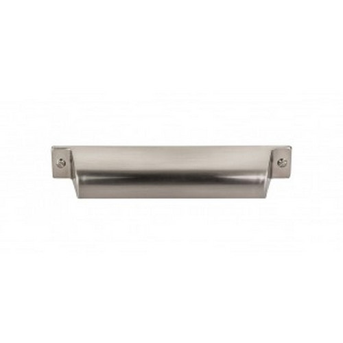 Top Knobs - Barrington Collection - Channing Cup Pull 5" (c-c) - Brushed Satin Nickel - TK774BSN