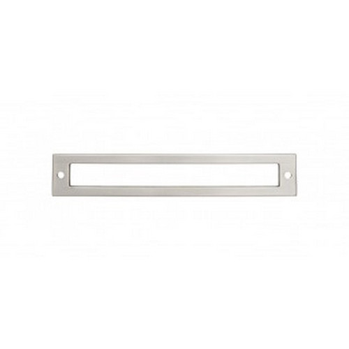 Top Knobs - Lynwood Collection - Hollin Backplate 6 5/16 Inch - Brushed Satin Nickel - TK926BSN