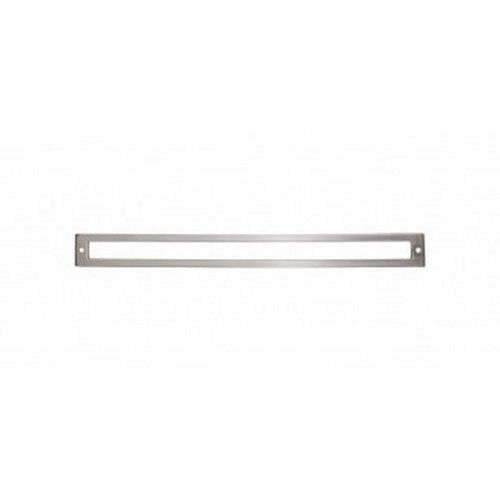 Top Knobs - Lynwood Collection - Hollin Backplate 12 Inch - Brushed Satin Nickel - TK929BSN