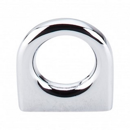 Top Knobs - Nouveau II Collection - Ring Pull 5/8" (c-c) - Polished Chrome - M559