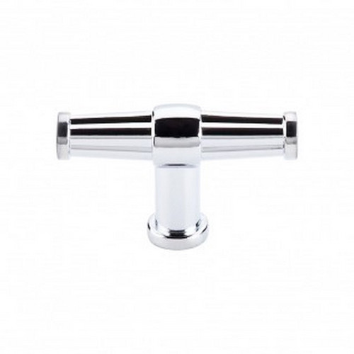 Top Knobs - Luxor Collection - Luxor T-Handle 2 1/2" - Polished Chrome - TK194PC